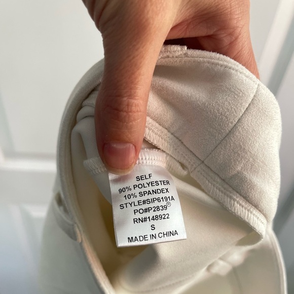 Saints & Hearts Suede Star Embellished Stud Shorts - S - Picture 5 of 5